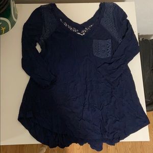 Navy top